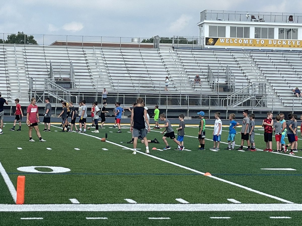 Future and Current Barons working hard today! <a href="/BVBaronFootball/">Buckeye Valley Football</a> <a href="/BV_SuperBaron/">BV_Superintendent</a> <a href="/BuckeyeValleyAD/">Baron Athletics</a> <a href="/BV_HighSchool/">Buckeye Valley High School</a> <a href="/BV_West/">BV_West</a> <a href="/BV_MiddleSchool/">BV_MiddleSchool</a> <a href="/BV_East/">BV_East</a>