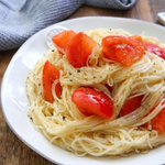 酸っぱ過ぎない絶妙な味に仕上がる？!トマトとの組み合わせが美味しそうな素麺レシピ!