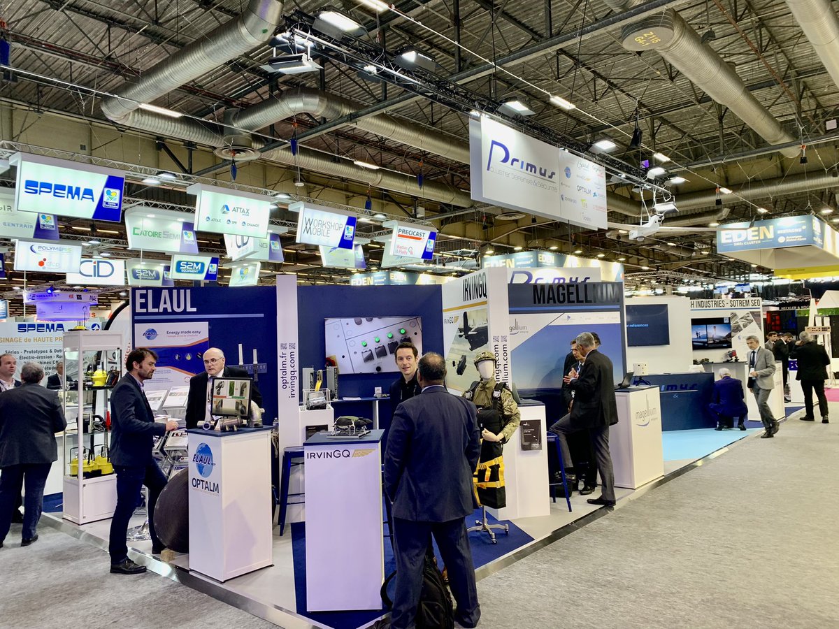 1ère journée du salon #Eurosatory2022 ! Nous aurons le plaisir de vous accueillir aux côtés des sociétés <a href="/magellium/">Magellium - Artal Group</a>, <a href="/IRVINGQ_/">IRVINGQ</a>, #Optalm, <a href="/ElaulScop/">ELAUL</a>, <a href="/CegelecD/">CegelecDefense</a>, #T3S, <a href="/TelespazioFr/">Telespazio France</a>, #borealsas, <a href="/vodea_products/">vodea</a>, <a href="/SOTREM/">SOTREM SEO</a>, <a href="/Solutech_indus/">Solutech industries</a>, #OktalSe, <a href="/Aerotec_Concept/">Aerotec & Concept</a> 
 au Hall 6 F633!