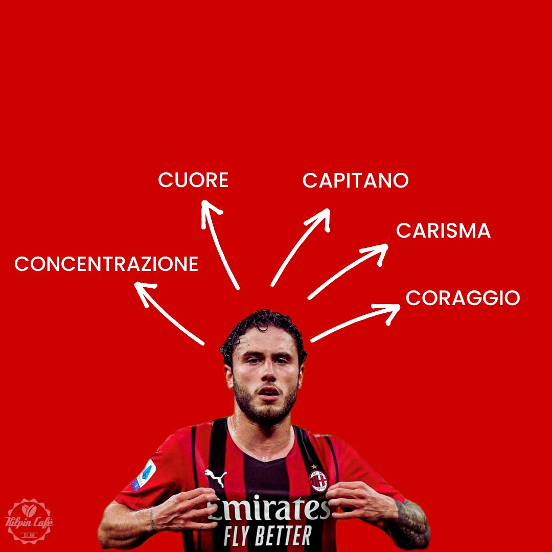 KilpinC's tweet photo. Su Instagram abbiamo lanciato una rubrica chiamata “Abbecedario rossonero”, dove ogni settimana vi raccontiamo cinque aggettivi che descrivono al meglio i nostri ragazzi. Oggi è il turno di @davidecalabria2 
Seguiteci anche lì!
https://t.co/24JzGJT1Jx https://t.co/7y7PUMNfCm