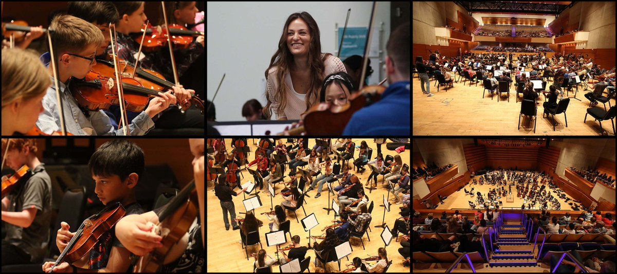 Good to be working with the Benedetti Foundation again. Over 170 young musicians aged 7-18 came together in Perth from across the country for 2 days packed full of music making.
Amazing talent &amp; enthusiasm from the young musicians #musicians #inspiration #talent