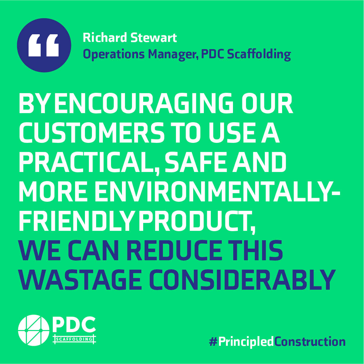 PDC_Scaffolding's tweet photo. PDC Scaffolding is encouraging its customers to choose its brickguard products instead of plastic netting. Reducing plastic use and waste is a key part of PDC Scaffolding’s pledge to become carbon neutral.

https://t.co/VzDgFELXcn

#environment #scaffolding #ConstructionUK https://t.co/AYeDrTIYkz