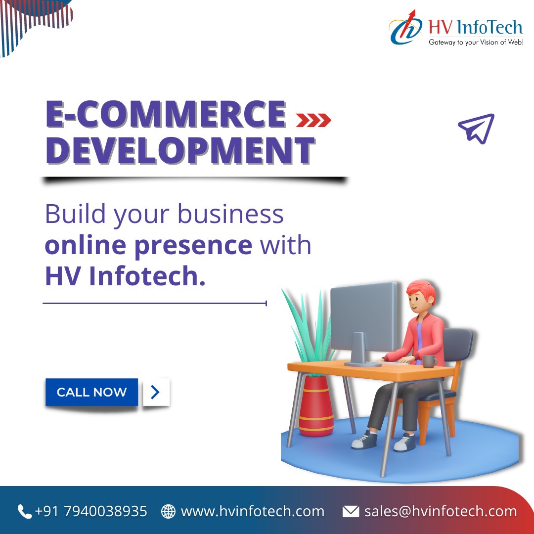 hvinfotech's tweet photo. Build your business online presence with HV Infotech.

Call: 📞+91 7940038935 or Visit:
https://t.co/t8ILCVZZwo

#hvinfotech #webdevelopmentcompany #webdevelopment #ecommercebusiness #ecommercemarketingagency #webdevelopmentagency #webdevelopmentindia #webdevelopmentahmedabad https://t.co/lOd2dOkp3t