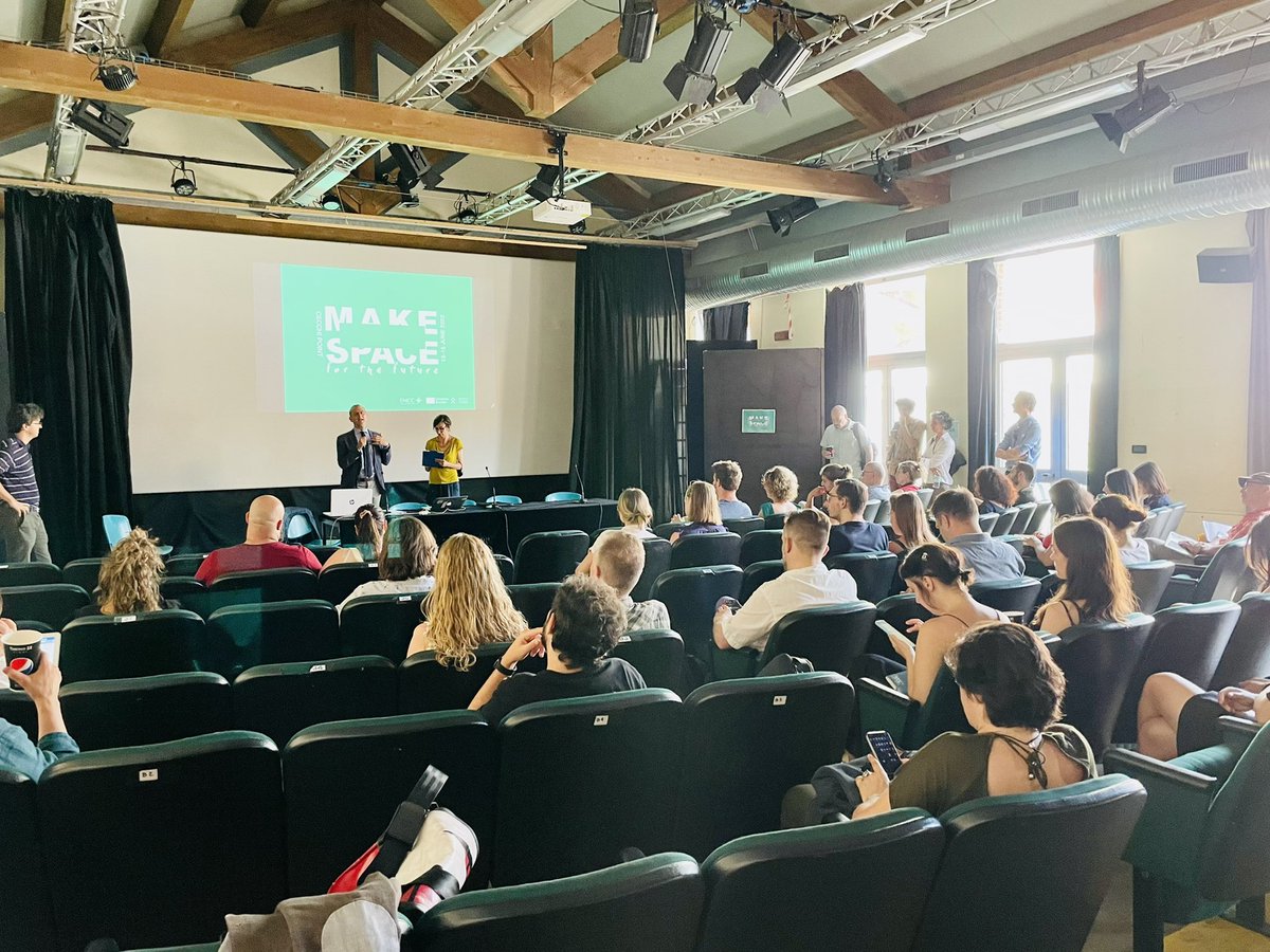 Today is the kick off of our annual conference Make Space for the Future in Turin, Italy 🚀

#europeanculture #internationalconference