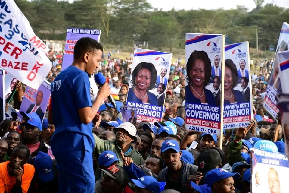 SergioMercy's tweet photo. @NziokaWaita Haha 🤣 meza tembe za pressure Naniiii... Hii ni siasa .. utatajua haujui cerelac boy ... https://t.co/7HvkxP28fX