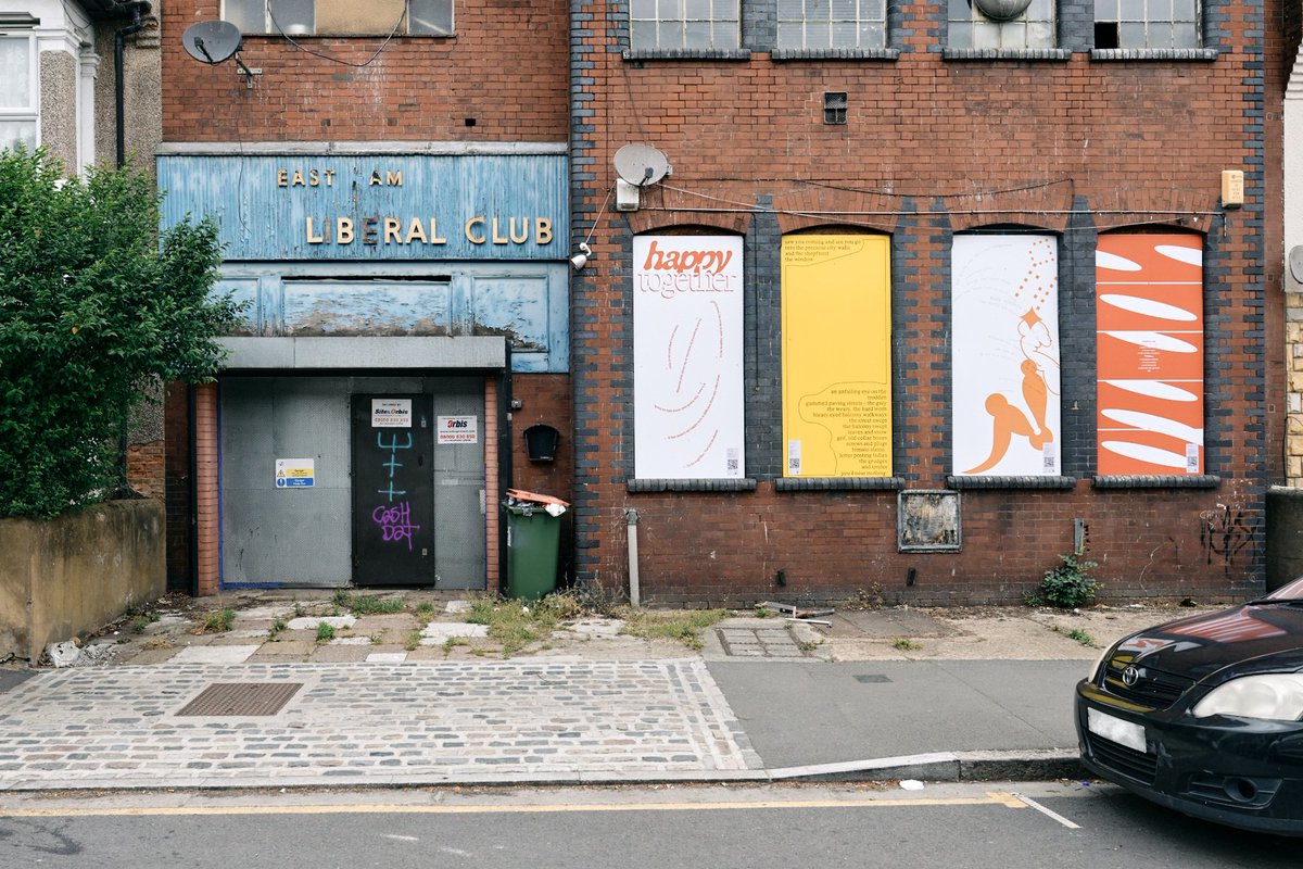 lbnYES's tweet photo. Did you spot #Typoetry around @NewhamLondon? 

You can now check out the art installations in person too.

@SwissEmbassyUK
@ecal_ch
#art #typography #design #swissgraphicdesign #poetry #community #words #youth #london https://t.co/LaUJH4HWXf