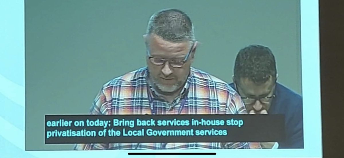 Yesterday did my first ever conference motion at <a href="/unisontheunion/">UNISON - UK's largest union</a> Local Government conference. The motion was on behalf of <a href="/UNISONEastern/">UNISON Eastern</a>  on privatisation by the back door.