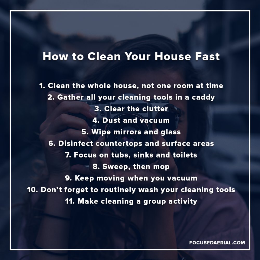 RealFocused's tweet photo. How to Clean Your House Fast

Everyone hates to clean but everyone loves a clean house. Is there a best way to clean your house fast?

Most novices aren’t sure if they should dust or vacuum first. They wonder whether they should clean the kitchen before the bathroom or vice v https://t.co/ect1uFCay0