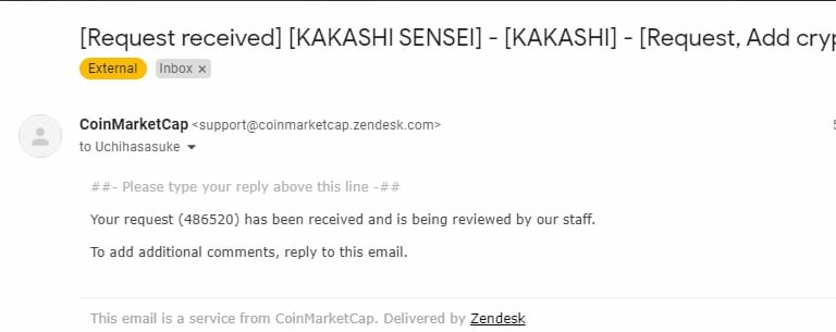 Public Verification Post for <a href="/CoinMarketCap/">CoinMarketCap</a>
Contract Address: 0x3EE99F1e4e88008Ac56934d05A10F270d6Fd691b
Block Explorer: bscscan.com/token/0x3ee99f…
Ticket Number: 486520