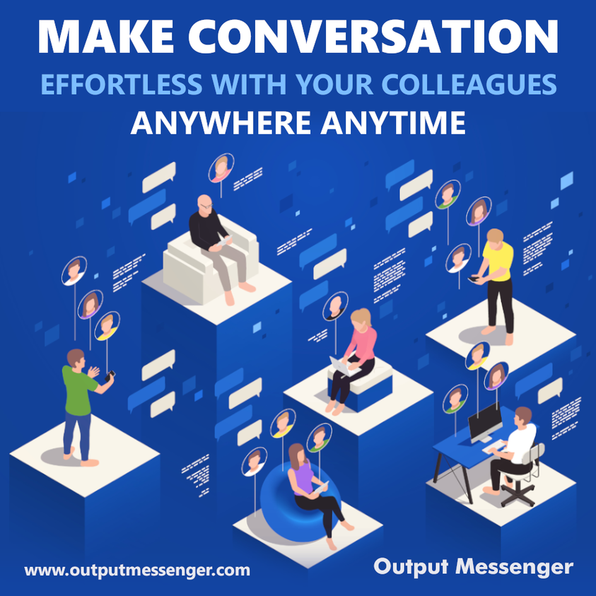 LanMessenger's tweet photo. Work from anywhere on any device. Stay connected with your colleagues &amp; do secure chatting wherever you are.
Start chatting now @outputmessenger - https://t.co/YVST8AyXdf

#workingfromhome #WorkFromAnywhere #office #messaging #workplace #teamwork #Chat #communication  #remotework https://t.co/PYBtz5K3A0