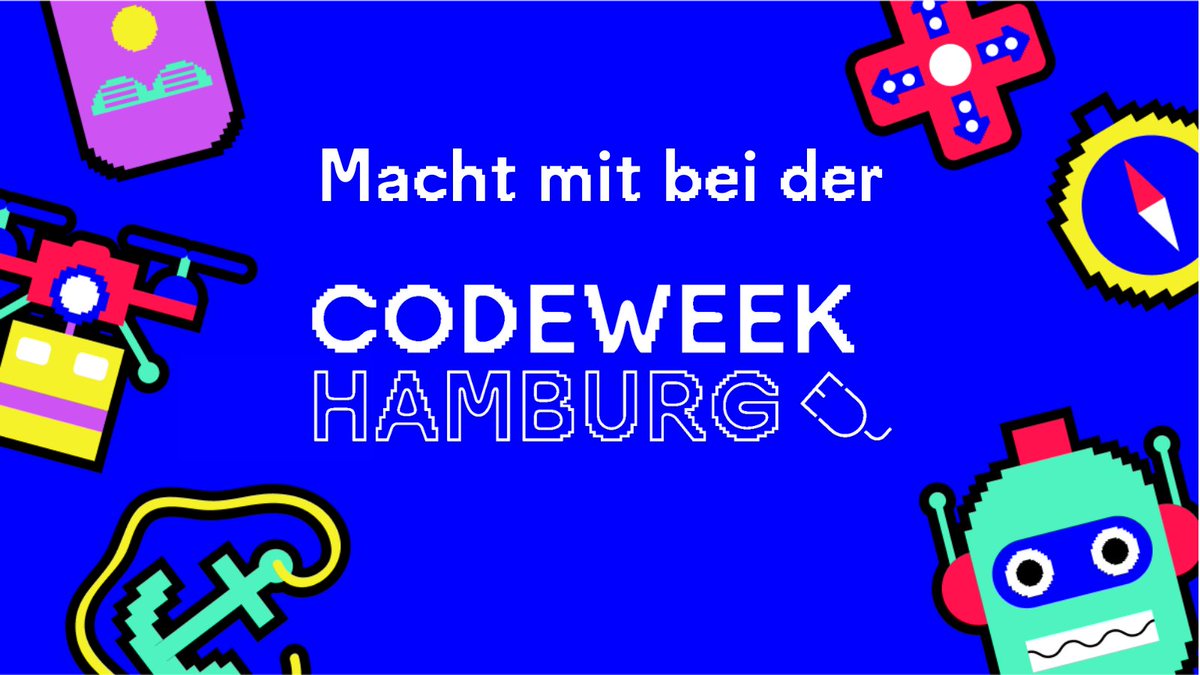 codeweekHH's tweet image. Macht mit bei der Code Week Hamburg 2022 🤖! #Programmaufruf

Im Herbst findet wieder die #CodeWeek statt. Habt ihr Lust, Teil der Code Week Hamburg zu werden? Dann organisiert einen eigenen Workshop oder eine anderweitige Mitmach-Veranstaltung!

👉 hamburg.codeweek.de/workshop-organ…