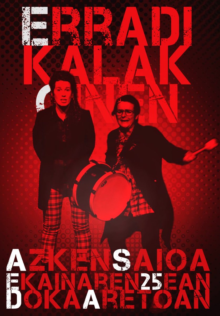 Abenduan behar zuena ekainean izango da, azkenik. Festa eder bat, ahal dela, bost urteko bidea bestekoa.

Ekainak 25, 19:00.
<a href="/DokaAntzokia/">Doka Kafe Antzokia</a>