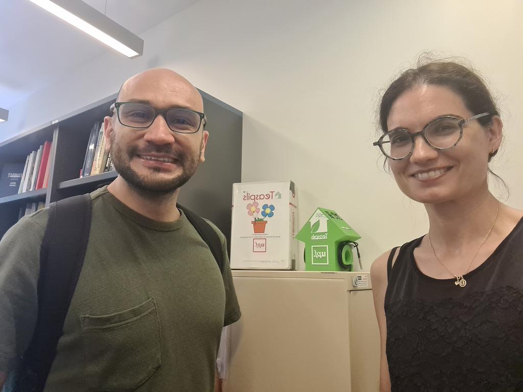 @eu_teaspils device to support environmel awareness education is now at our lab @TIDE_UPF
