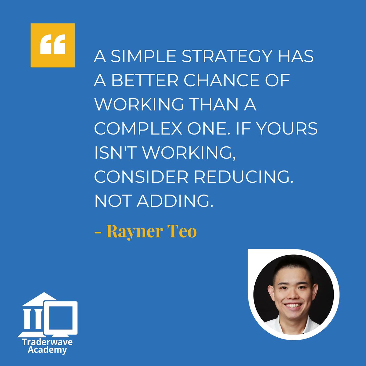 Traderwave's tweet image. #TradingWisdom