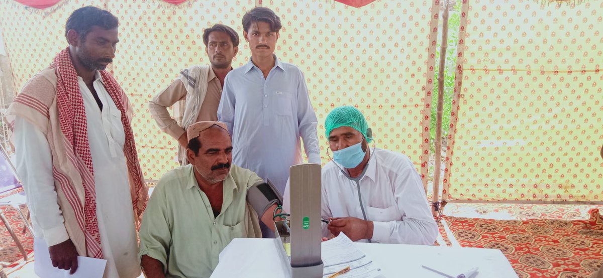 Precision Health Consultants Global (@globalphc) on Twitter photo 1/2: Dr. Ghaus Bax Mangi is a resident of Thikrato, a beautiful town in Sindh with beautiful canals, dunes, and date trees. He has served the locals for decades & is known for his dedication to his community. He has also devoted his time & efforts to COVID Vaccination
<a href="/WHO/">World Health Organization (WHO)</a> <a href="/gavi/">Gavi, the Vaccine Alliance</a> 1/2: Dr. Ghaus Bax Mangi is a resident of Thikrato, a beautiful town in Sindh with beautiful canals, dunes, and date trees. He has served the locals for decades & is known for his dedication to his community. He has also devoted his time & efforts to COVID Vaccination
<a href="/WHO/">World Health Organization (WHO)</a> <a href="/gavi/">Gavi, the Vaccine Alliance</a>