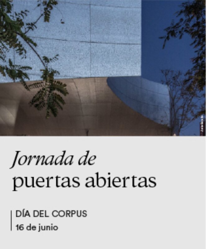 MoisesRoiz's tweet photo. Este Jueves jornada de Puertas Abiertas en @CaixaForum #Sevilla. Acceso libre a las exposiciones con reserva previa de entradas. #Cultura #Exposiciones #Corpus https://t.co/ELLuwLjwZs https://t.co/g0dZtkr7NW