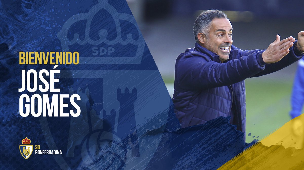 SDP_1922's tweet image. OFICIAL- José Gomes, nuevo entrenador de la SD Ponferradina. ¡Bienvenido al Bierzo!
👉bit.ly/3zwJShZ
#Adelanteyarriba
#100AñosDeportiva