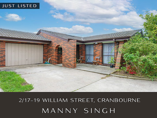 Manny Singh (@_manny_singh) on Twitter photo Just listed a two bedroom dwelling in the heart of Cranbourne having all the amenities which you look for.
๐ 2/17-19 William Street Cranbourne
Visit the link for property information:
mannyrealestate.com.au/property/2-17-โฆ
Contact me via:
๐ฑ0423 277 447
๐ง manny.singh@freedomproperty.com.au Just listed a two bedroom dwelling in the heart of Cranbourne having all the amenities which you look for.
๐ 2/17-19 William Street Cranbourne
Visit the link for property information:
mannyrealestate.com.au/property/2-17-โฆ
Contact me via:
๐ฑ0423 277 447
๐ง manny.singh@freedomproperty.com.au