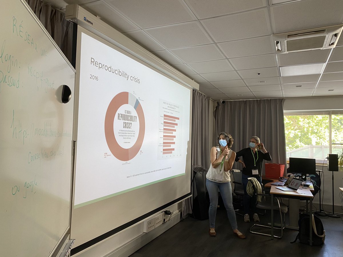 HeleneChiapello's tweet photo. La 3eme édition de la formation @IFB_Bioinfo #FAIRbioinfo commence aujourd’hui en partenariat avec l’@I2BCParisSaclay et avec 16 participants ultra motivés… Merci à l’équipe pédagogique Claire Toffano-Nioche,  @CelHern @DeneckerThomas @julozi @glecorguille https://t.co/xzCbVnYHUz