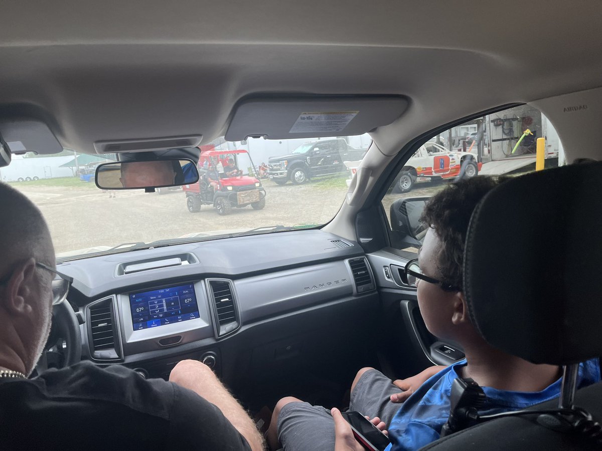 KAngelo1230's tweet photo. My kid’s first race and he got the royal treatment. Thanks to the team at @ASCoC for making it special! Also shout out to @paigepolyak for becoming his favorite driver! https://t.co/cohpJcyuD4