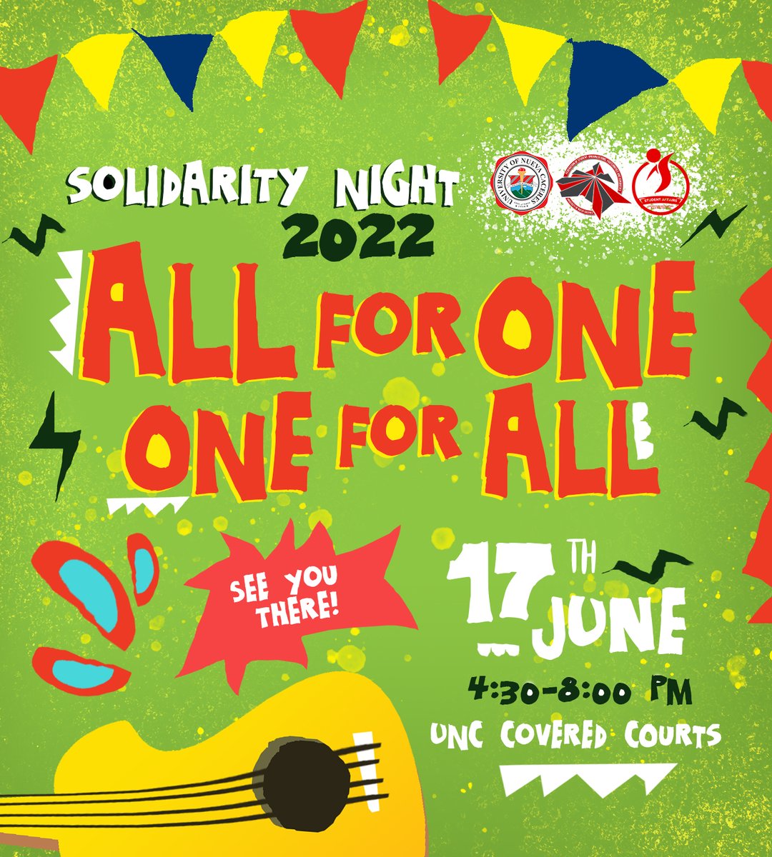UNC_FSOFS's tweet photo. I have to sing. It’s not just IN me. It IS me. -Ernesto de la Cruz (COCO)

Let’s end the term with a blast through the Solidarity Night 2022: One for All, All for One, with the theme “Raising the Torch of Honor, Excellence and Togetherness”. https://t.co/JCWOswJhiE