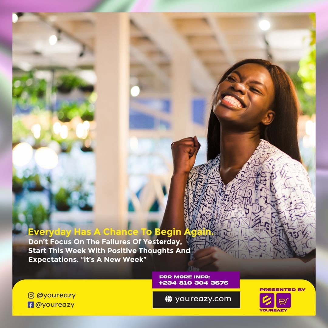 It's a new week, here is some motivation for you😊