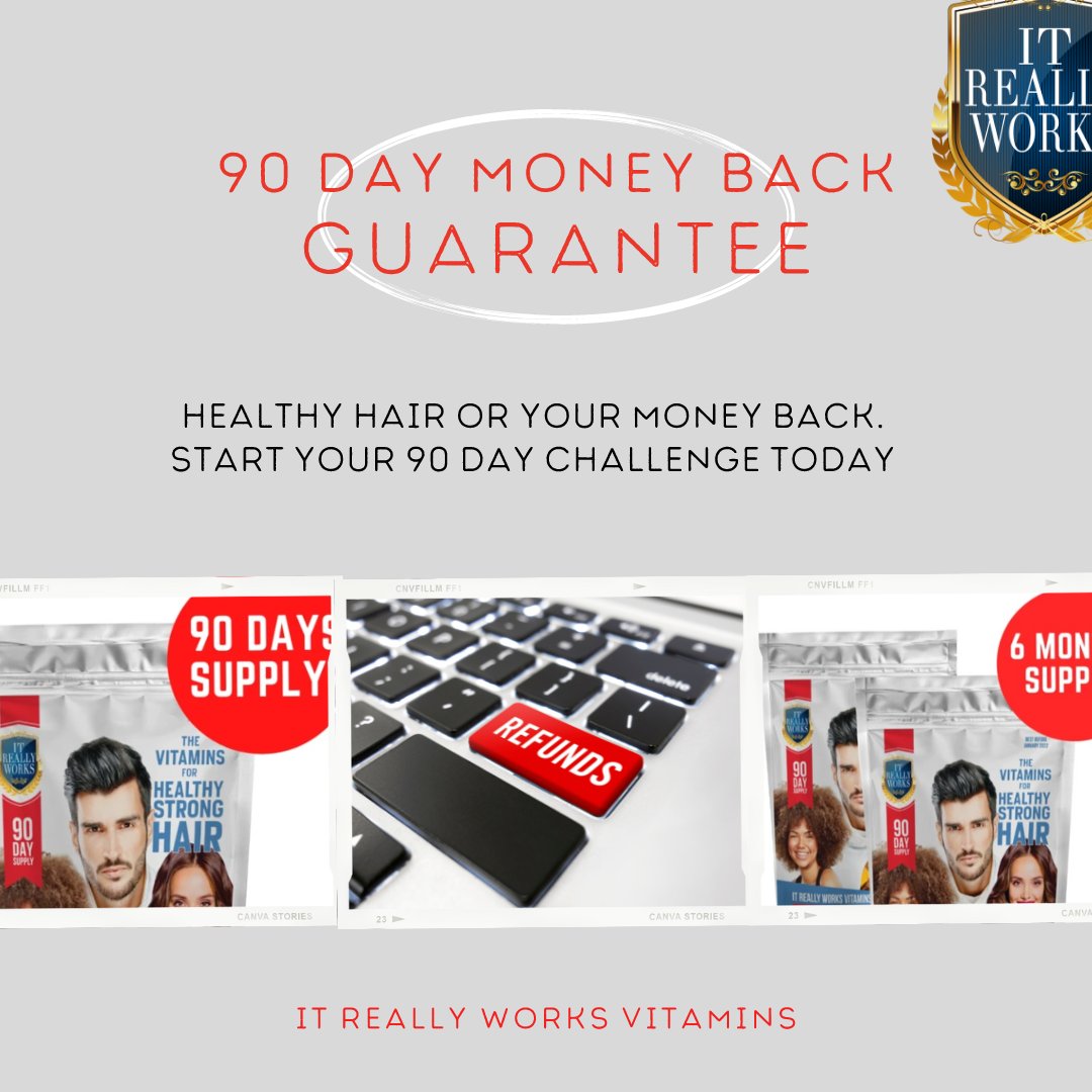 ReallyWorksVits's tweet photo. Thicker, Stronger Hair within 90 days or your money back!
It Really Works Vitamins have been in:⁠

🏆 @Forbes as 'The Best Nutrition Innovation 2018 &amp; 2019⁠

⁠#hairloss #hairlossproblems #hairtreatment #hair ⁠
#hairlosssolution #thinninghair https://t.co/ckIrXVZVTT