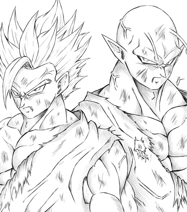 Line drawing
 #イラスト  #ドラゴンボール 