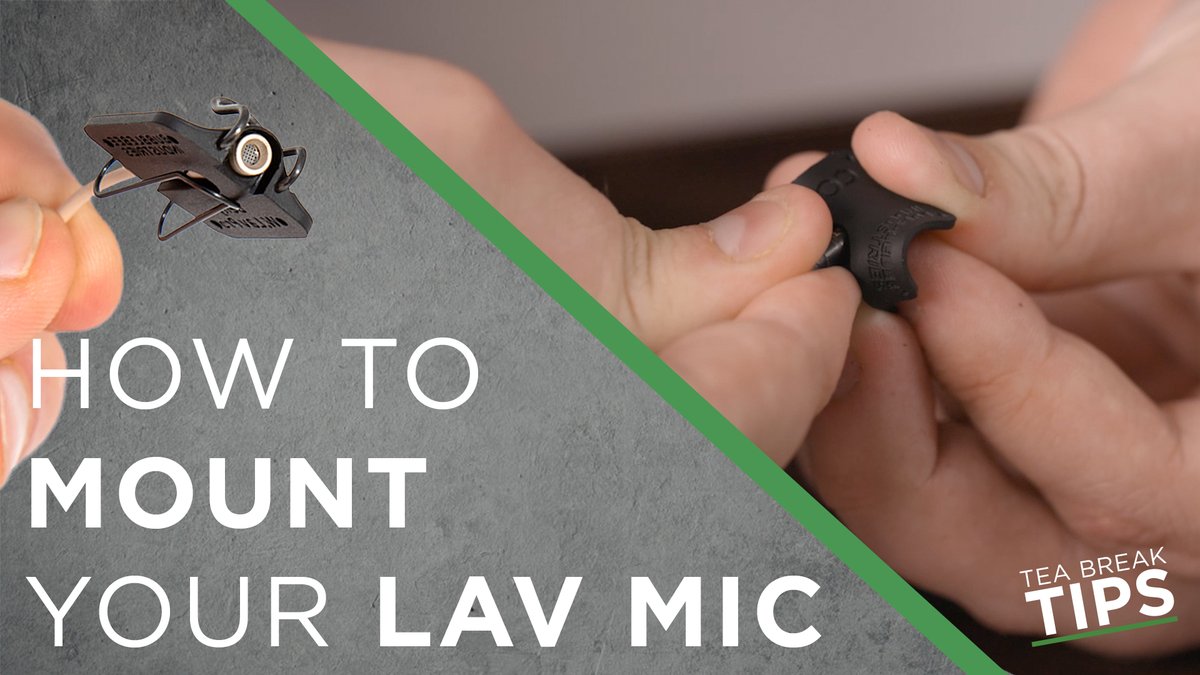 Bubblebee_Ind's tweet photo. TEA BREAK TIPS • #TheLavConcealer - How to Mount and Unmount your #lavmic quickly and easily 💚
Watch the video here: https://t.co/J0dhX7x03l
#makingsoundsoundbetter https://t.co/XgIYoALEQn