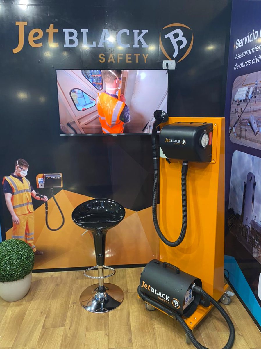 JetBlackSafety's tweet photo. Our distributor,#amamontajes stand at @exponorcl in Chile, is ready for business. The mining show starts today and will last for the next three days. So stay posted...
https://t.co/11HGbECtBj https://t.co/1e1nGXoBR0
