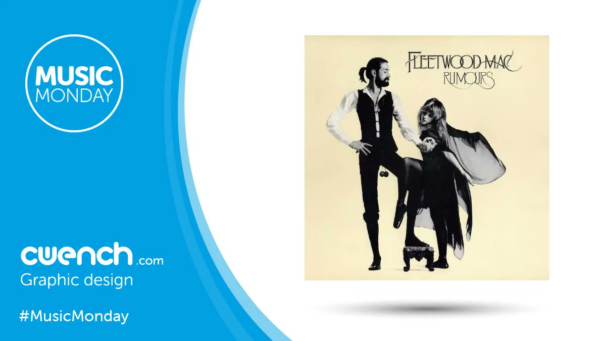 cwenchdesign's tweet photo. We love this iconic album cover from Fleetwood Mac. Which year was this album released?

#FleetwoodMac #Rumours #MickFleetwood #StevieNicks #albumart #albumcover #GraphicDesign https://t.co/YzhnDnsVgU