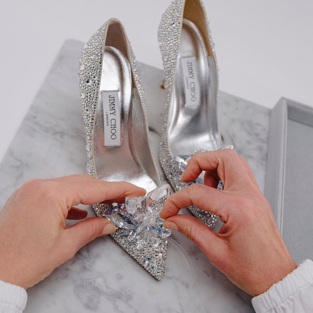 Wedding Shoes: Jimmy Choo  Cinderella Shoes 