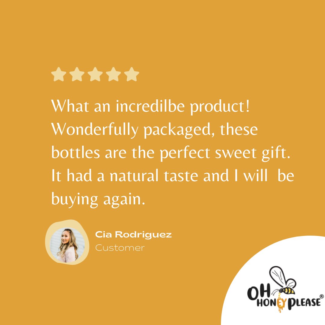 Thank you. Honey should always have a natural taste, even with it being infused with a hint of your favorite flavor added. We are glad you enjoyed!

🐝🐝🐝🐝🐝🐝🐝🐝🐝🐝🐝🐝🐝

#honey #honeybee #OhHoneyPlease #honeybee #honeymihoney #RawOrganicHoney #bee #bees #honeyscrub