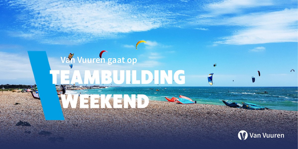 Aanstaande vrijdag vertrekken wij met ons team naar Callantsoog voor een teambuilding weekend. Vrijdag 17 juni is Van Vuuren daarom gesloten, maar vanaf maandag 20 juni staan onze deuren weer wagenwijd voor je open! #teambuilding #vanvuuren