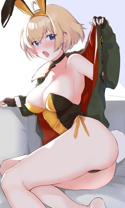 ボーダーブレイクのミナト(バニー) すけぶにて描きました!ご依頼ありがとうございました🙏 