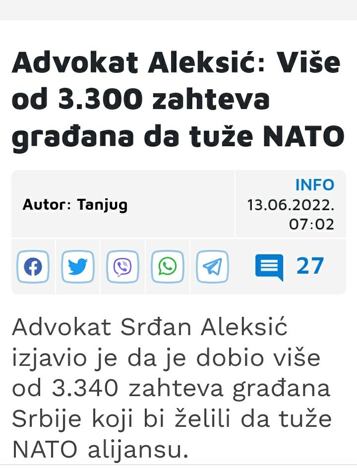 MamaDana20's tweet photo. Сад да се ухапси др Радовановић који је лобирао за НАТО и изјавио како Србија није гађана осиромашеним уранијумом и да то нема везе са тумуром!
Радовановић и даље битише и врбује за сваку вакцину! https://t.co/YHaKWr1t9U