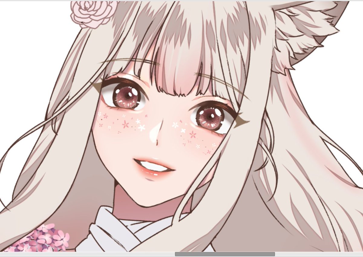 omg im enjoying these facial details so much