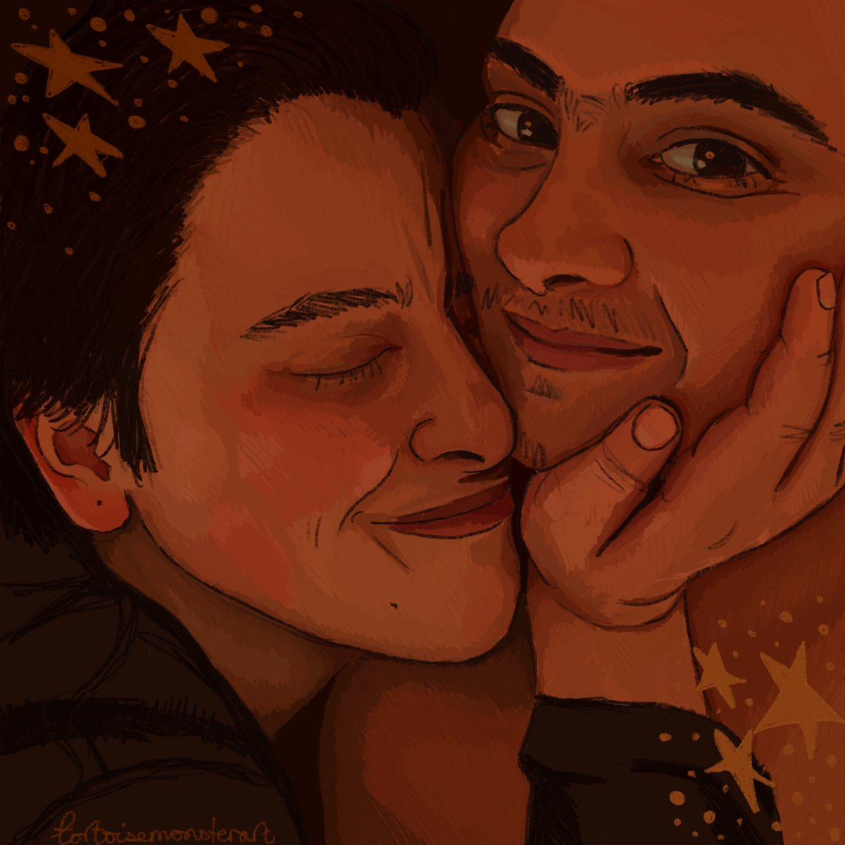 portrait of me and my partner #t4t
