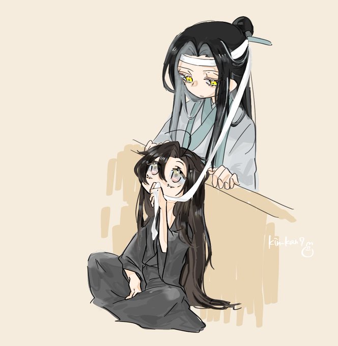 忘羨「🌸🌸桜忘羨🌸🌸 #MDZS #魔道祖師 #忘羨 」|神田のイラスト