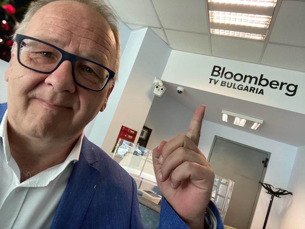 drandreasmaier's tweet photo. Introducing Industry Association Digital to #Bulgarian businesses at #BloombergTV #ForBulgaria together with @MTD_en and Ben Talin!!! #bethechange https://t.co/0t7e7xdWlz