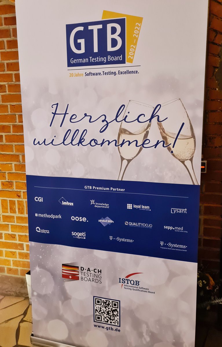 qualitydojo's tweet photo. 🎉 Happy Birthday @GTB_ISTQB zum 20. Geburtstag!
Vielen Dank für die tolle Zusammenarbeit und viel Erfolg für die kommenden 20 Jahre! https://t.co/HBS40x8ePT