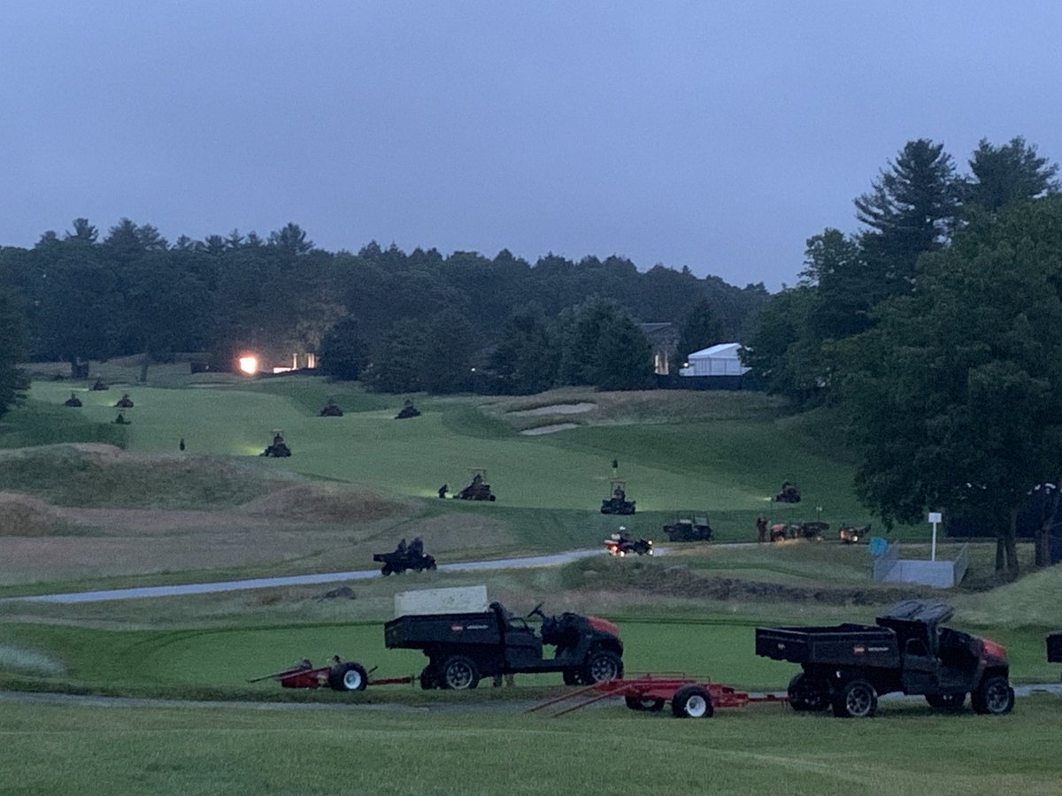 HullPhullw's tweet photo. Day 1 - US Open prep. Grateful to be here! https://t.co/4ebGTisKAf