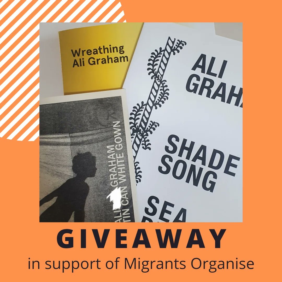A__Graham's tweet photo. 🌜G I V E A W A Y 🌛
your chance to win not one but in 2 signed pamphlets plus 1 mini pamphlet and raise some cash for Migrants Organise 🤠 https://t.co/xaQUi0dk3y