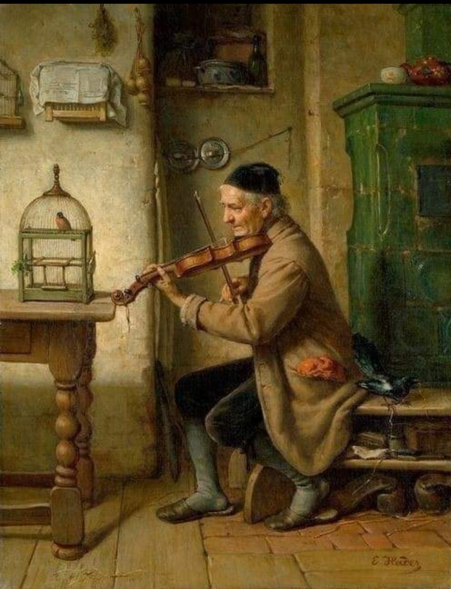 ionela_scutariu's tweet photo. ,,De rupi o coardă de vioară
 Ea geme,moare, tremurând.
 O altă coardă îi ia locul
 Și-auzi vioara iar cântând.

 Dar când c-o lovitură slabă,
 În coarda inimii lovești,
 Ea geme atunci o viață-ntreagă,
 Și nu mai poți s-o-nlocuiești."
________________
 Mihai Eminescu https://t.co/4NY1XhZII6