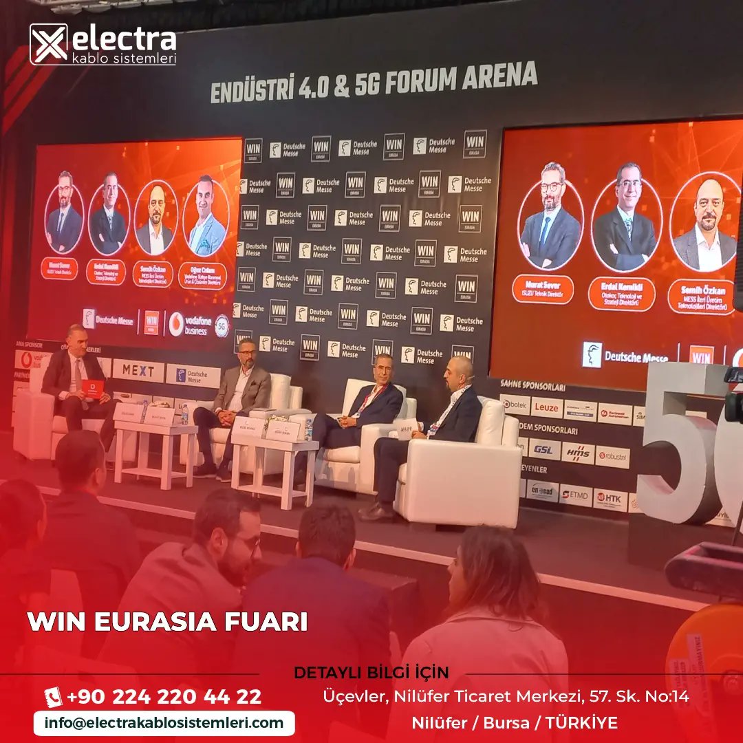 electrakablosis's tweet photo. Electra Kablo Sistemleri olarak, WIN EURASIA FUARI'na katılım sağladık. 

#electrakablosistemleri #electramuhendislik #thewiringharnesscompany #kablosistemleri #kablodemetleme #cables #terminals #connectors #fuseboxes #bootsandcovers #ConvolutedTubing  #Machinery https://t.co/T2QHp8TMnC