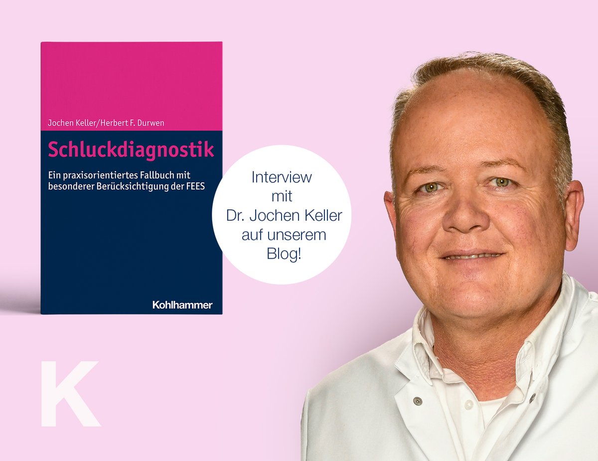 Kohlhammer's tweet photo. Im Interview auf unserem Blog berichtet Dr. Jochen Keller über die Besonderheiten des neuen Werkes zur „Schluckdiagnostik“, stellt typische Befunde vor und geht auf verschiedene Methoden der #Schluckdiagnostik ein. #Dysphagie #FEES

https://t.co/63Hsr88HAf https://t.co/1CVtpspCyD