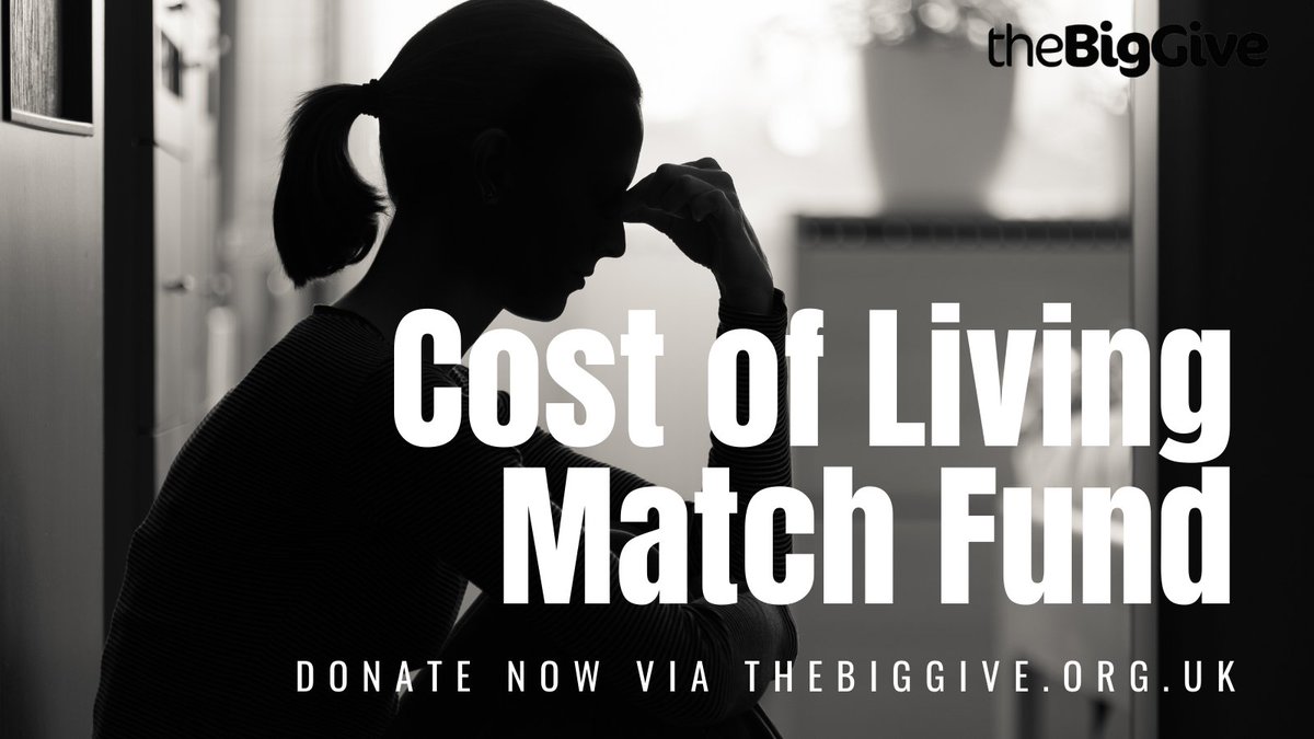📢 Just 1 day left! 

Donate to our <a href="/BigGive/">Big Give</a> cost of living campaign before midday tomorrow and your donation will be DOUBLED at no extra cost to you: bit.ly/CPAGcostoflivi…

Please share &amp; spread the word! We're so thankful for everyone's generous support so far.
