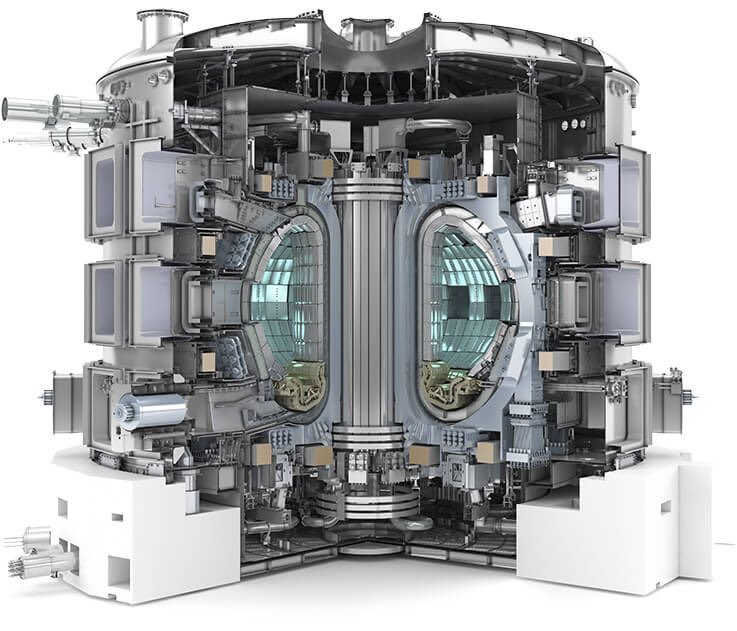 OperadorNuclear's tweet photo. El reactor del @iterorg pesará 23.000 toneladas, medirá 24 metros de altura por 30 metros de diámetro, estará formado por 1 millón de componentes y el plasma tendrá un volumen de de 800 m³ a 150 millones de ºC.
https://t.co/Eqmq5AnzEx https://t.co/9a3RDLR2Ok
