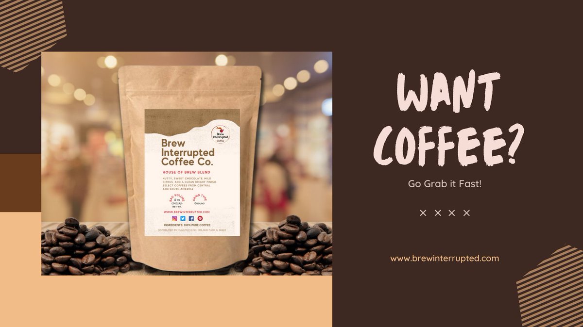 BrewInterrupted's tweet photo. Want coffee? Grab some at https://t.co/LW6LAnZX3I ☕️⚡️
#coffeeplease #coffeetalk https://t.co/6qRn3EFzye