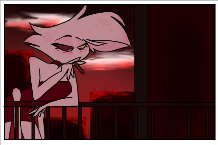 TheArtPers0n's tweet photo. The first panel came out well :) not just need like 20 or 30 more pages :> :_>#HazbinHotel #Currentlycrying #Comics https://t.co/dFwmI7g90O